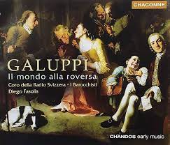 Various : Galuppi:Il Mondo Alla Roversa CD Pre-Owned