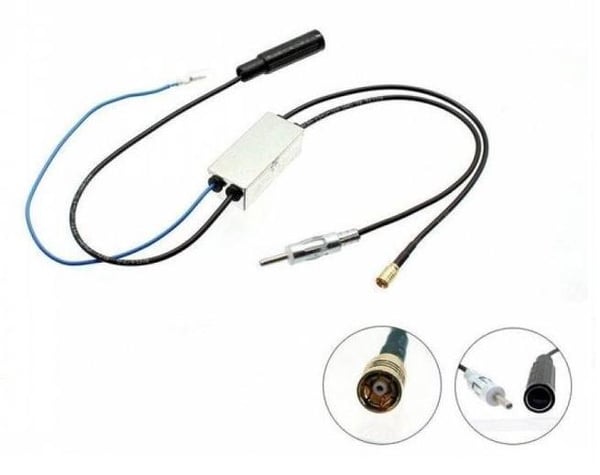 PC6-536 Stereo Digitial DAB SMB Antenna Aerial Splitter For Pioneer SPH-DA230DAB