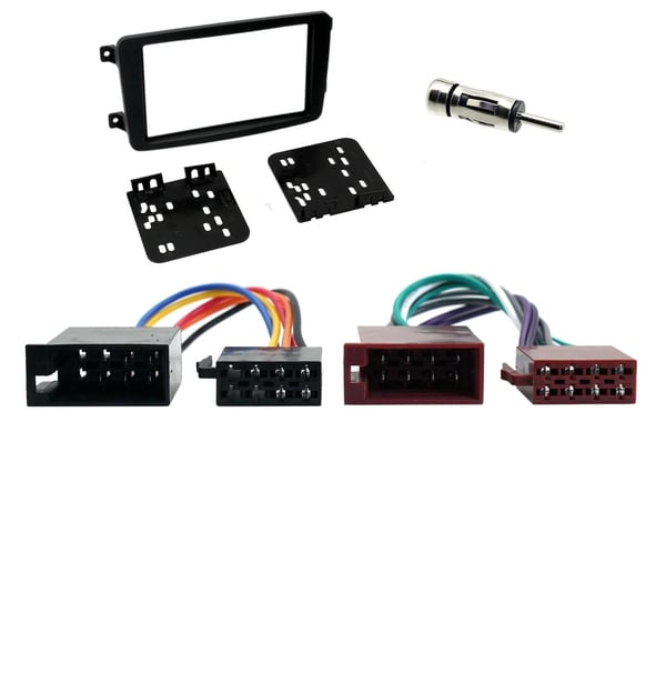 CT23MB17 CD RADIO STEREO DOUBLE DIN FACIA FASCIA KIT FOR MERCEDES C CLASS W203