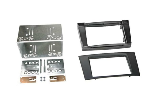 CT23MB11 CD STEREO DOUBLE DIN FACIA FASCIA KIT FOR MERCEDES E CLASS W211 02-09