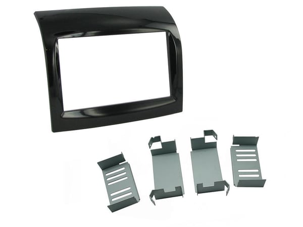 DOUBLE DIN FACIA FASCIA PANEL SURROUND BLACK CT23FT17 FOR FIAT DUCATO 11 ONWARD DOUBLE DIN FACIA FASCIA PANEL SURROUND BLACK CT23FT17 FOR FIAT DUCATO 11 ONWARD