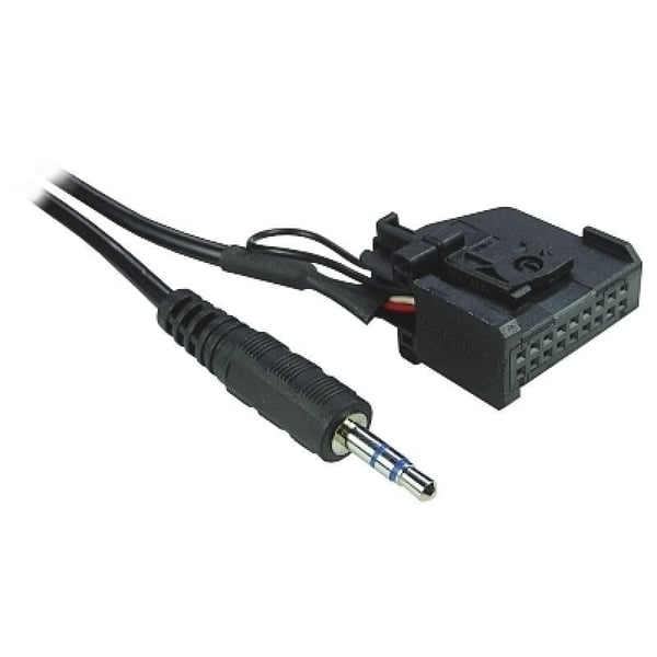 AUX IN INPUT ADAPTER INTERFACE CABLE LEAD CAR RADIO MP3 3.5MM JACK FOR VW POLO
