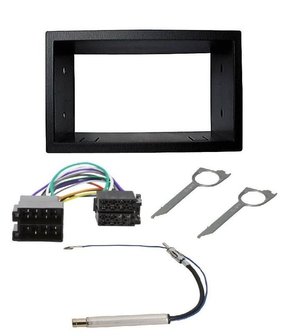 RADIO STEREO FACIA FASCIA DOUBLE DIN FITTING KIT AERIAL FOR VW SHARAN 1999-2005
