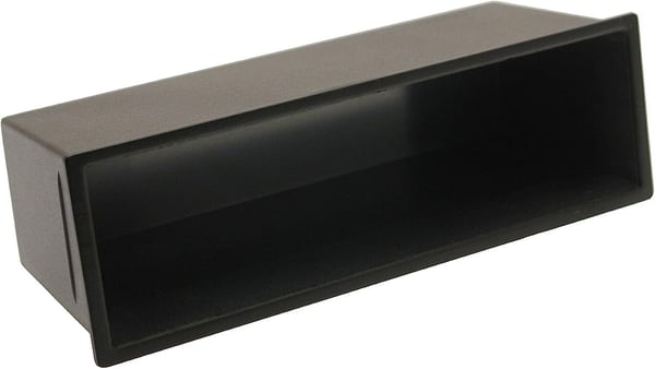 DOUBLE TO SINGLE DIN FACIA CAR STEREO STORAGE TRAY ADAPTER POCKET FP-009