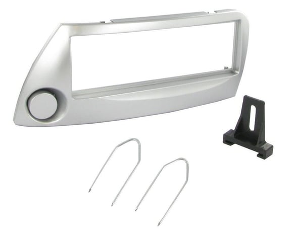 CD RADIO STEREO FASCIA SILVER FP-07-03 + KEYS FITS FORD STREET KA