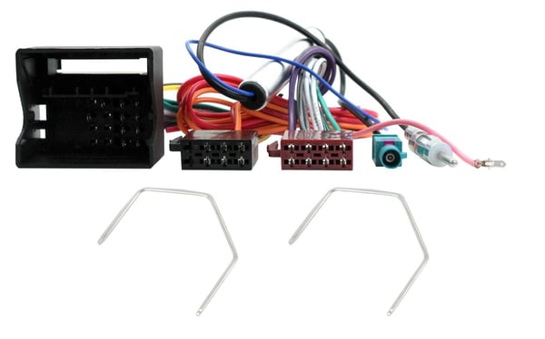 ISO Wiring Harness Aerial Antenna Adapter With Keys For Vauxhall Corsa 2004-2014