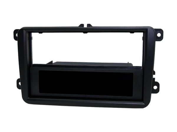 RADIO STEREO POCKET FACIA FASCIA SURROUND PANEL FOR VW GOLF MK5 TOURAN PASSAT