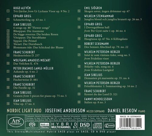 Nordic Light Duo : Nordic Light Duo: Fairytales CD (2023) Nordic Light Duo : Nordic Light Duo: Fairytales CD (2023)