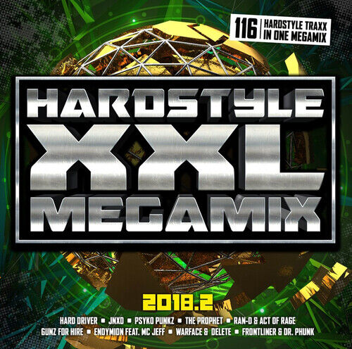 Various Artists : Hardstyle XXL Megamix 2018 CD 2 discs (2018)