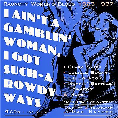 Various Artists : I Ain't a Gamblin' Woman CD Box Set 4 discs (2018)