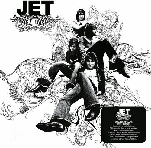 Jet : Get Born CD Expanded Album with DVD 3 discs (2020)