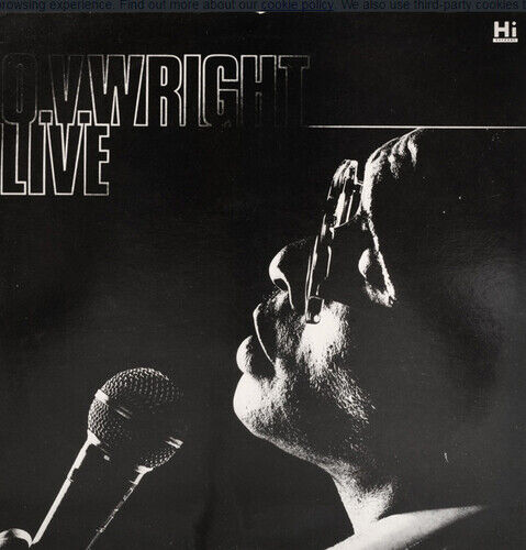 O.V. Wright : O.V. Wright Live CD 12" Album (2016)