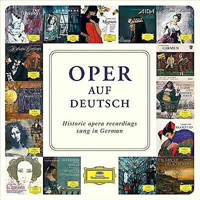 Various Performers : Oper Auf Deutsch CD Box Set 15 discs (2020)