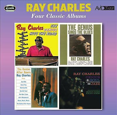 Ray Charles : Four Classic Albums CD 2 discs (2017)