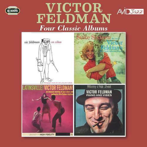 Victor Feldman : Four Classic Albums CD 2 discs (2021)