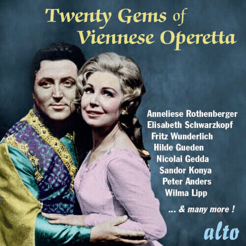 Johann Strauss II : Twenty Gems of Viennese Operetta CD (2014) Johann Strauss II : Twenty Gems of Viennese Operetta CD (2014)