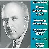 Piano Concertos Nos. 2 and 3 (Mengelberg, Gieseking) CD (2005)