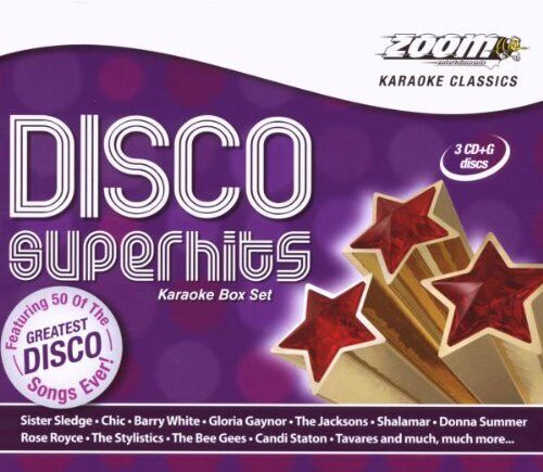 Gloria Gaynor : Zoom Karaoke - Disco Superhits Box Set - CD Gloria Gaynor : Zoom Karaoke - Disco Superhits Box Set - CD