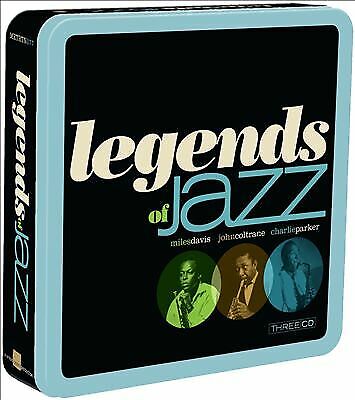 Various Artists : Legends of Jazz CD Box Set 3 discs (2014)