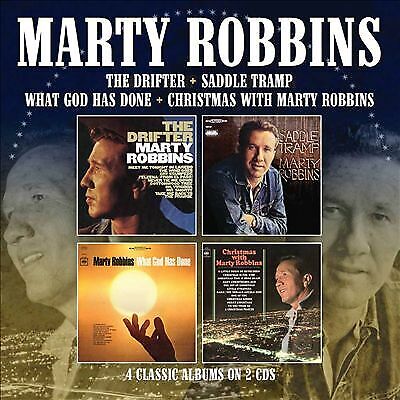 Marty Robbins : The Drifter/Saddle Tramp/What God Has Done/Christmas With Marty Brand New