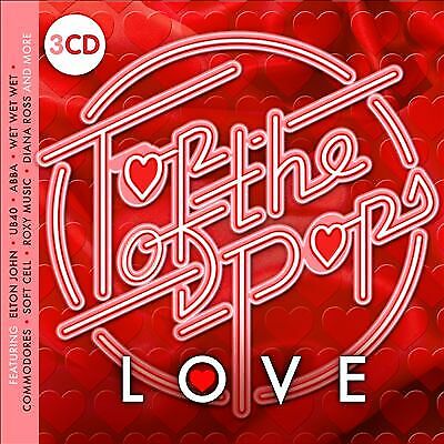 Various Artists : Top of the Pops: Love CD Box Set 3 discs (2018)