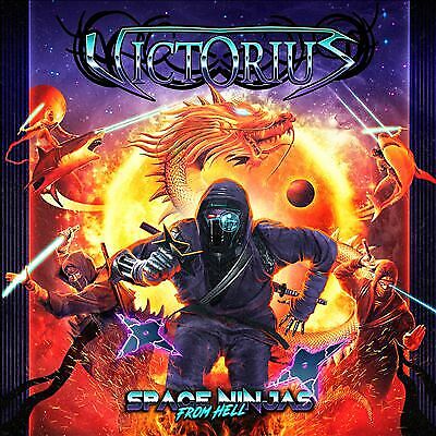 Victorius : Space Ninjas from Hell CD Album (Jewel Case) (2020)