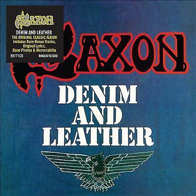 Saxon : Denim and Leather CD Expanded Album (2022)