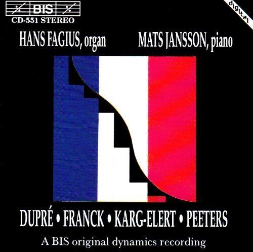 Piano and Organ (Jansson, Fagius) CD (2004)