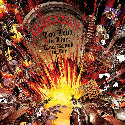 Gehennah : Too Loud to Live, Too Drunk to Drive CD (2016)