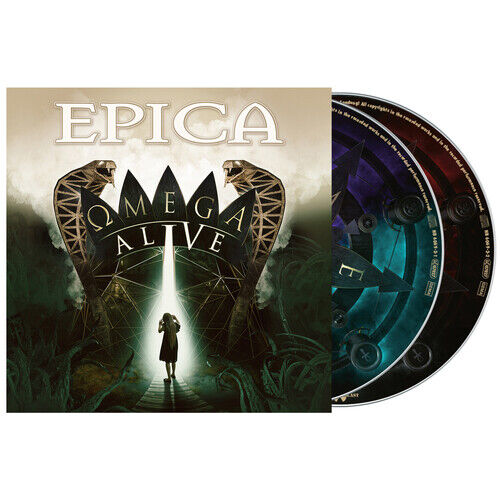 Epica : Omega Alive CD Album Digipak (Limited Edition) 2 discs (2021)