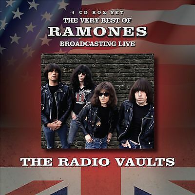 The Ramones : The Very Best of the Ramones: The Radio Vaults CD 4 discs (2015)