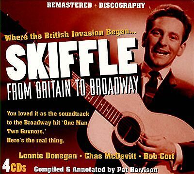 Various Artists : Skiffle: From Britain to Broadway CD Box Set 4 discs (2013)