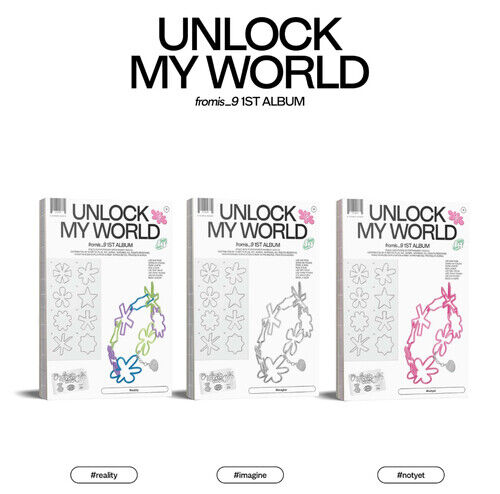 Fromis 9 : Unlock My World (1st Album) CD (2023)