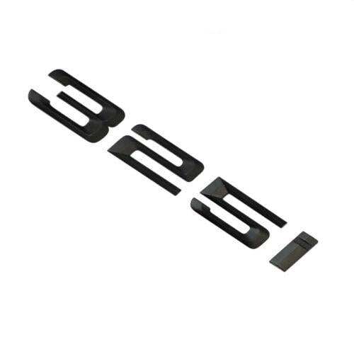 BMW 325i Rear Lettering For Lid Trunk, Badge, Emblem, 3 Series, Matt Black