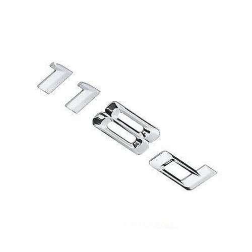 BMW 118d Rear Lettering For Lid Trunk, Badge, Emblem, 1 Series, Chrome