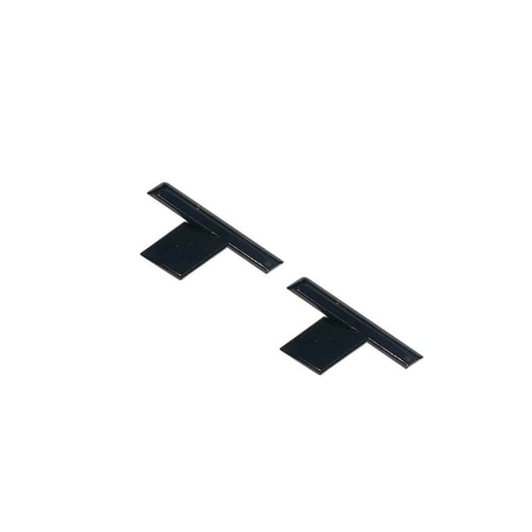 Black TT (flat) rear boot lid lettering badge emblem for Audi.