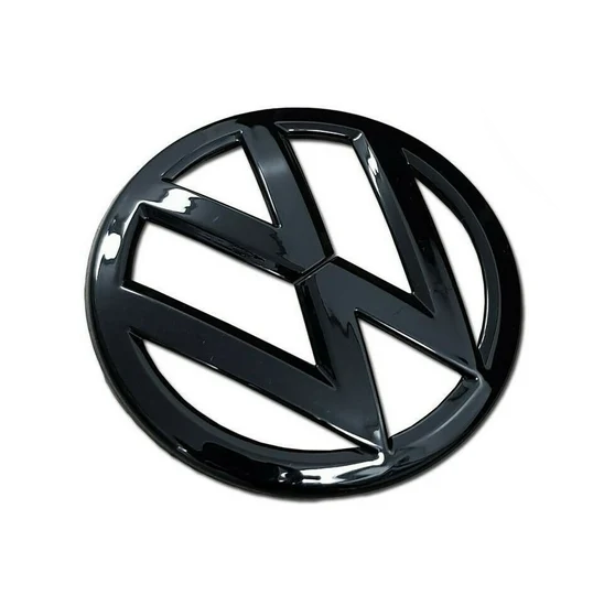Gloss Black Front Grill Badge Emblem For VW Volkwagen Golf MK7.5 2017-2020