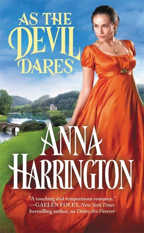 As the Devil Dares: 3 (Capturing the Carlisles) by Harrington, Anna Paperback Book Pre-Owned English