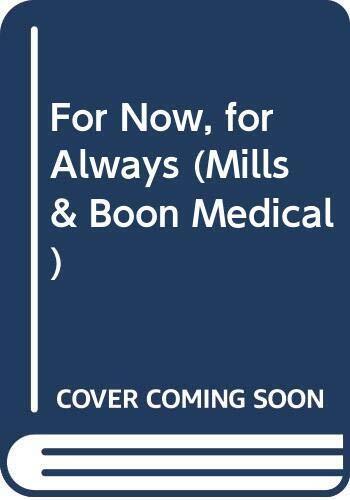 For Now, for Always (Mills & Boon Medical) by Metcalfe, Josie Paperback Book Pre-Owned English