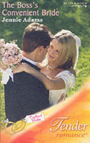 The Boss's Convenient Bride, Adams, Jennie Paperback Book Pre-Owned English