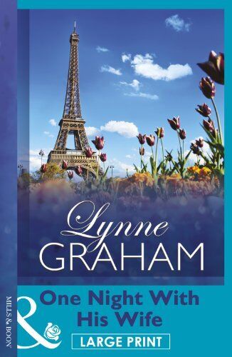 One Night With His Wife, Lynne Graham Paperback Book Pre-Owned English