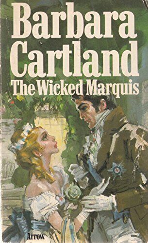 The Wicked Marquis by Cartland, Barbara Paperback Book Pre-Owned English