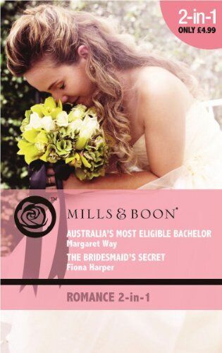 Australia's Most Eligible Bachelor / The Bridesmai by Harper, Fiona Paperback Book Pre-Owned English