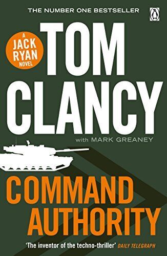Command Authority: INSPIRATION FOR THE THRILLING AMAZON PRIM... by Greaney, Mark Paperback Book Pre-Owned English