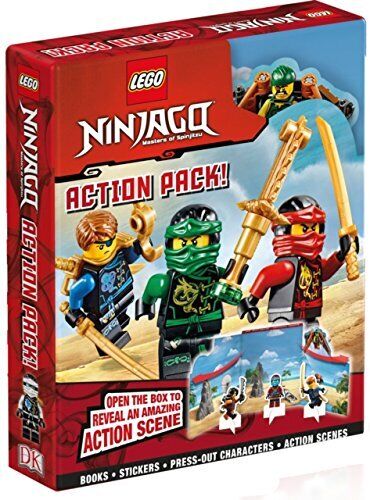 Lego Ninjago Action Pack (Action Packs) Paperback Book Pre-Owned English Lego Ninjago Action Pack (Action Packs) Paperback Book Pre-Owned English