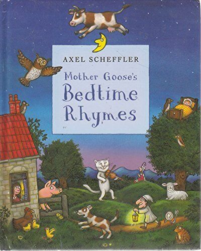 Mother Gooses Bedtime Rhymes Paperback Book Pre-Owned English