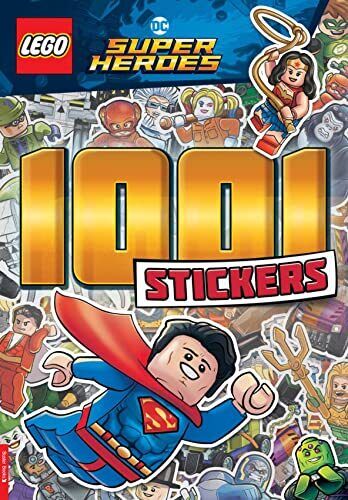 LEGO® DC Comics Super Heroes: 1001 Stickers, LEGO® Paperback Book Pre-Owned English LEGO® DC Comics Super Heroes: 1001 Stickers, LEGO® Paperback Book Pre-Owned English