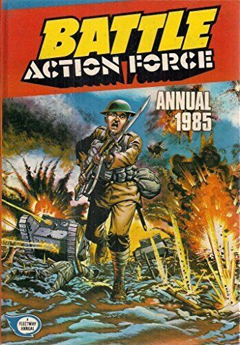 Battle Action Force Annual 1985, Various Paperback Book Pre-Owned English