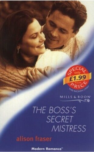 The Boss's Secret Mistress (Mills & , Fraser, Alison Paperback Book Pre-Owned English