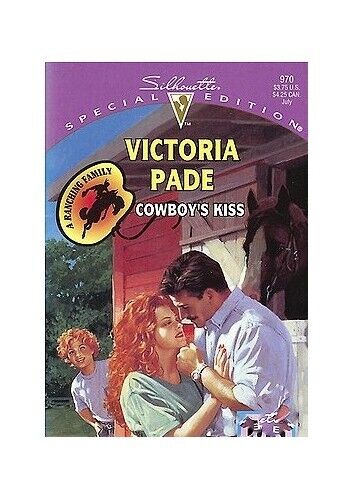Cowboy's Kiss (Silhouette Special Ed, Pade, Victoria Paperback Book Pre-Owned English
